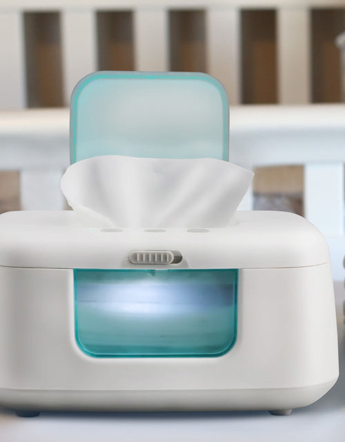 Load image into Gallery viewer, Baby Wipe Warmer &amp; Dispenser with LED Changing Light &amp; On/Off Switch by
