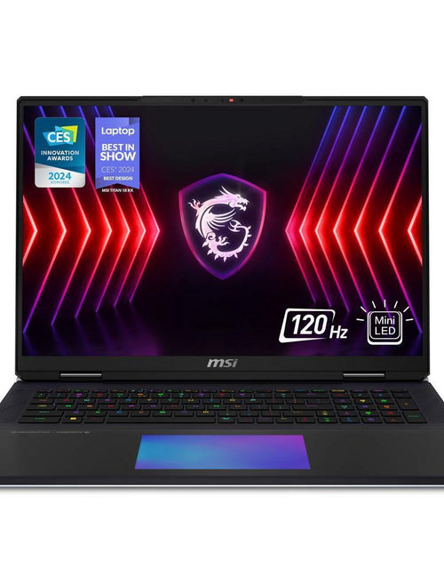 Load image into Gallery viewer, - Titan 18 HX A14VIG-036US 18.0&quot; 120 Hz Mini LED - Intel Core I9 14Th Gen 14900HX (2.20Ghz) - Geforce RTX 4090 Laptop GPU - 128 GB DDR5 - 4 TB Pcie SSD - Windows 11 Pro 64-Bit - Gaming Laptop (Ti
